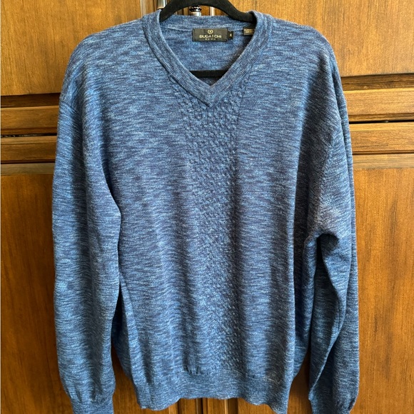 Bugatchi Men’s Vneck Sweater - Picture 1 of 7